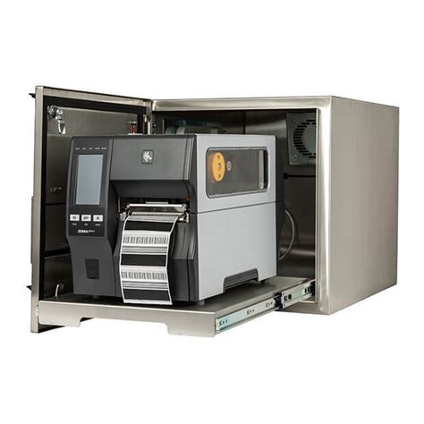 stainless steel label printer enclosure for wet and hostile environments|NEMA 4X Printer Protection .